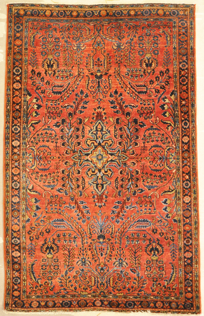 Antique Sarouk rug Santa Barbara Design center