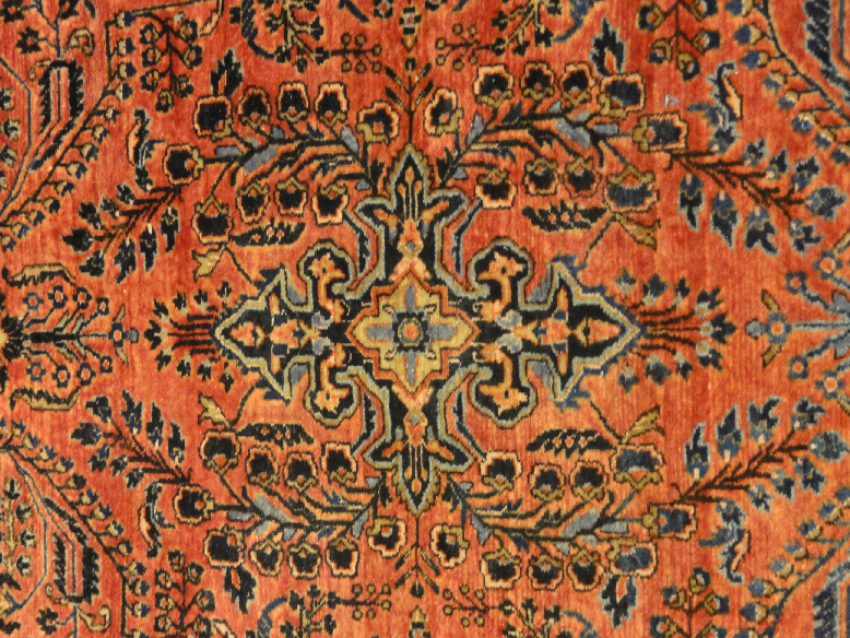 Antique Sarouk rug Santa Barbara Design center