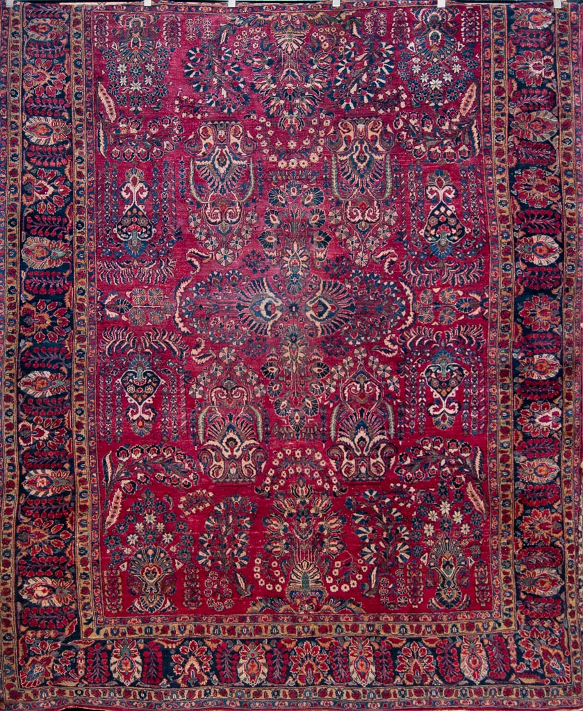 Antique Saruk Persian Rug
