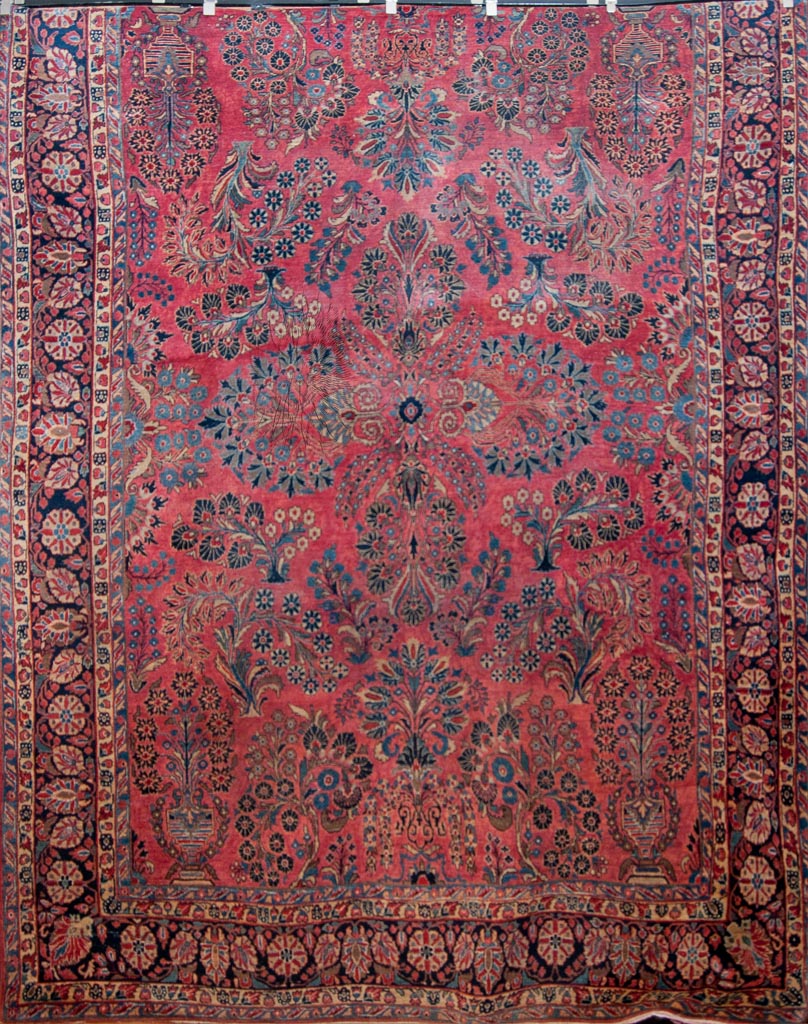 Antique Saruk Persian Rug
