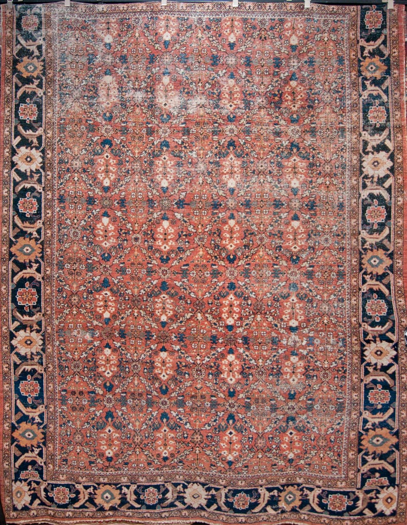 Antique Mahal Persian Rug