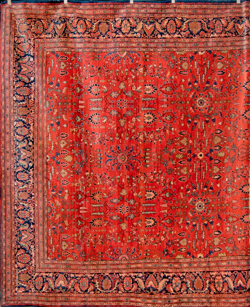 Rare Antique Farahan Persian Rug