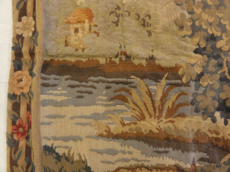 Antique romantic scene tapestry | Rugs and More | Santa Barbara Design 00