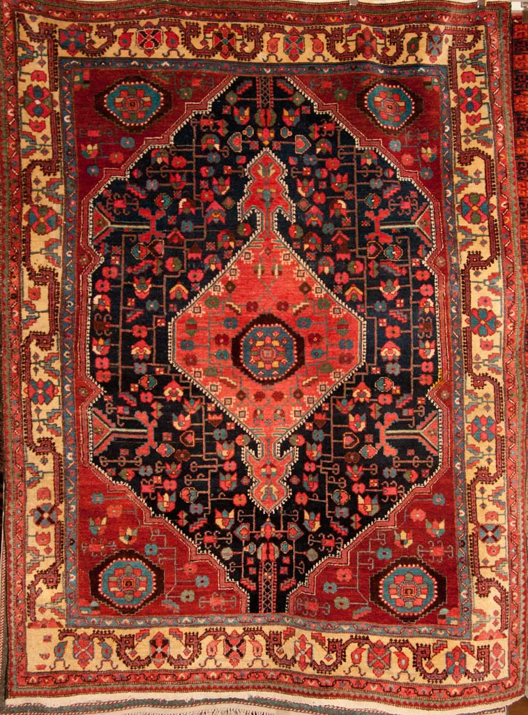 Antique Bakhshayesh Rugs, Persian Rug Patterns History