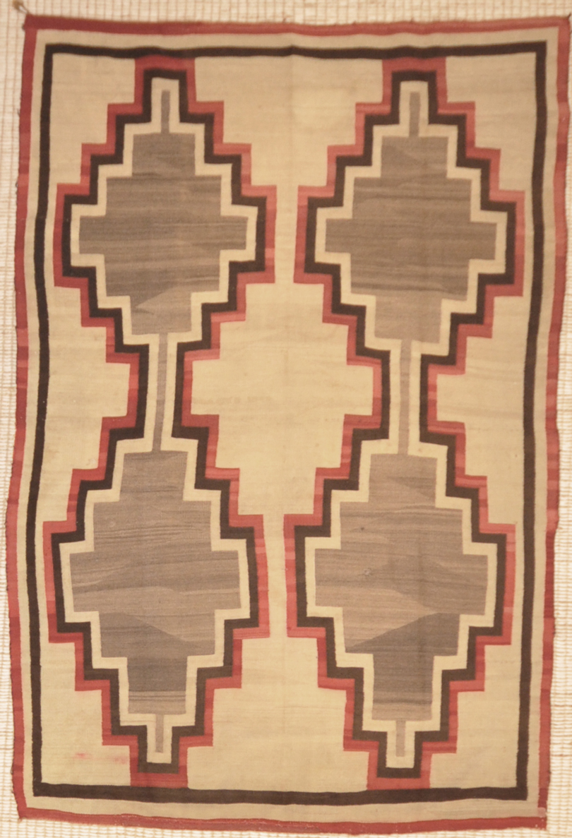 Rare Small American Indian Navajo Rug. Santa Barbara Design Center