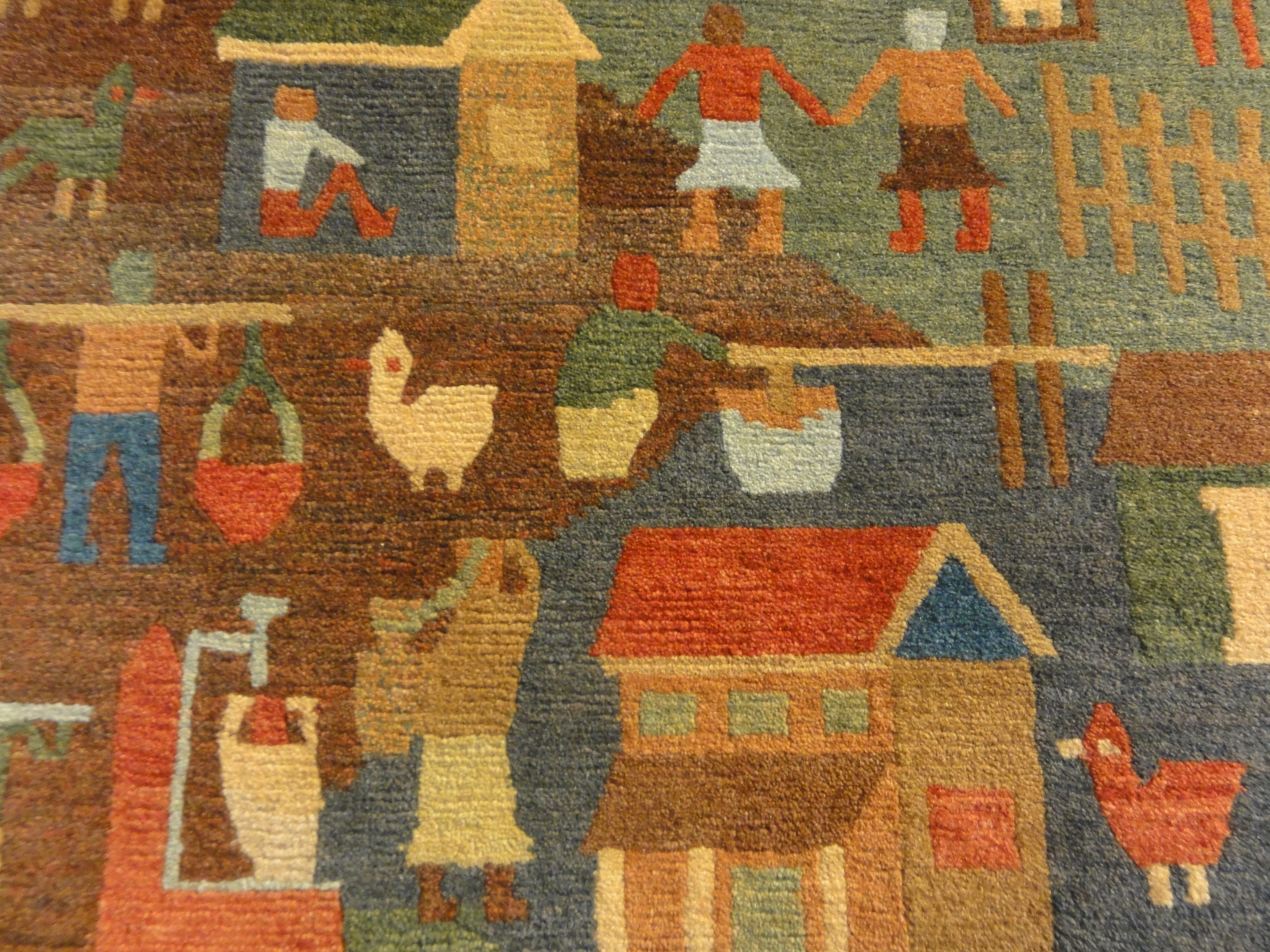 Tibetan Village rugs and more oriental carpet 28904-