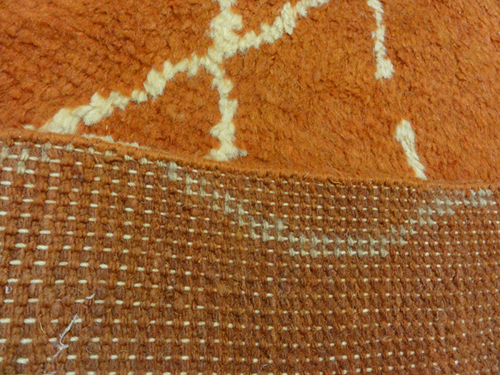 Orange Moroccan Rugs & More Oriental carpets 28972