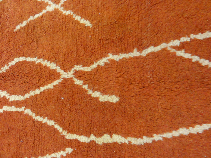 Orange Moroccan Rugs & More Oriental carpets 28972