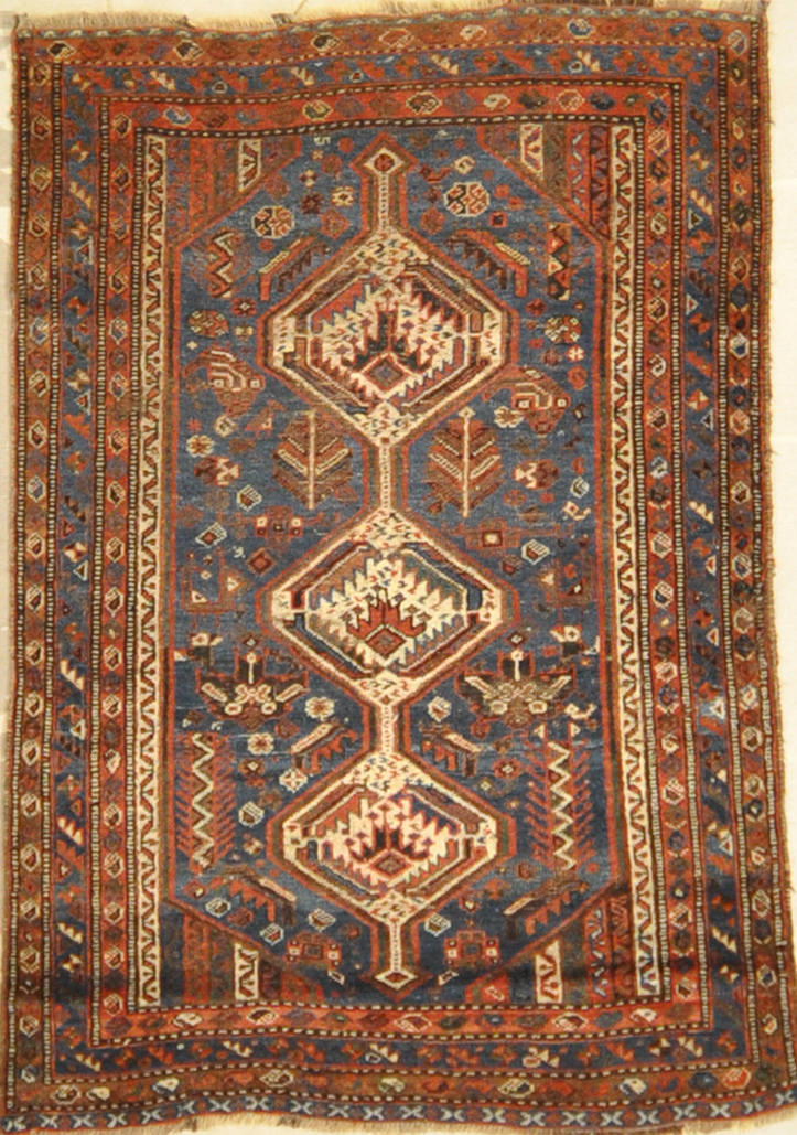 Antique Shiraz rug Santa Barbara Design Center