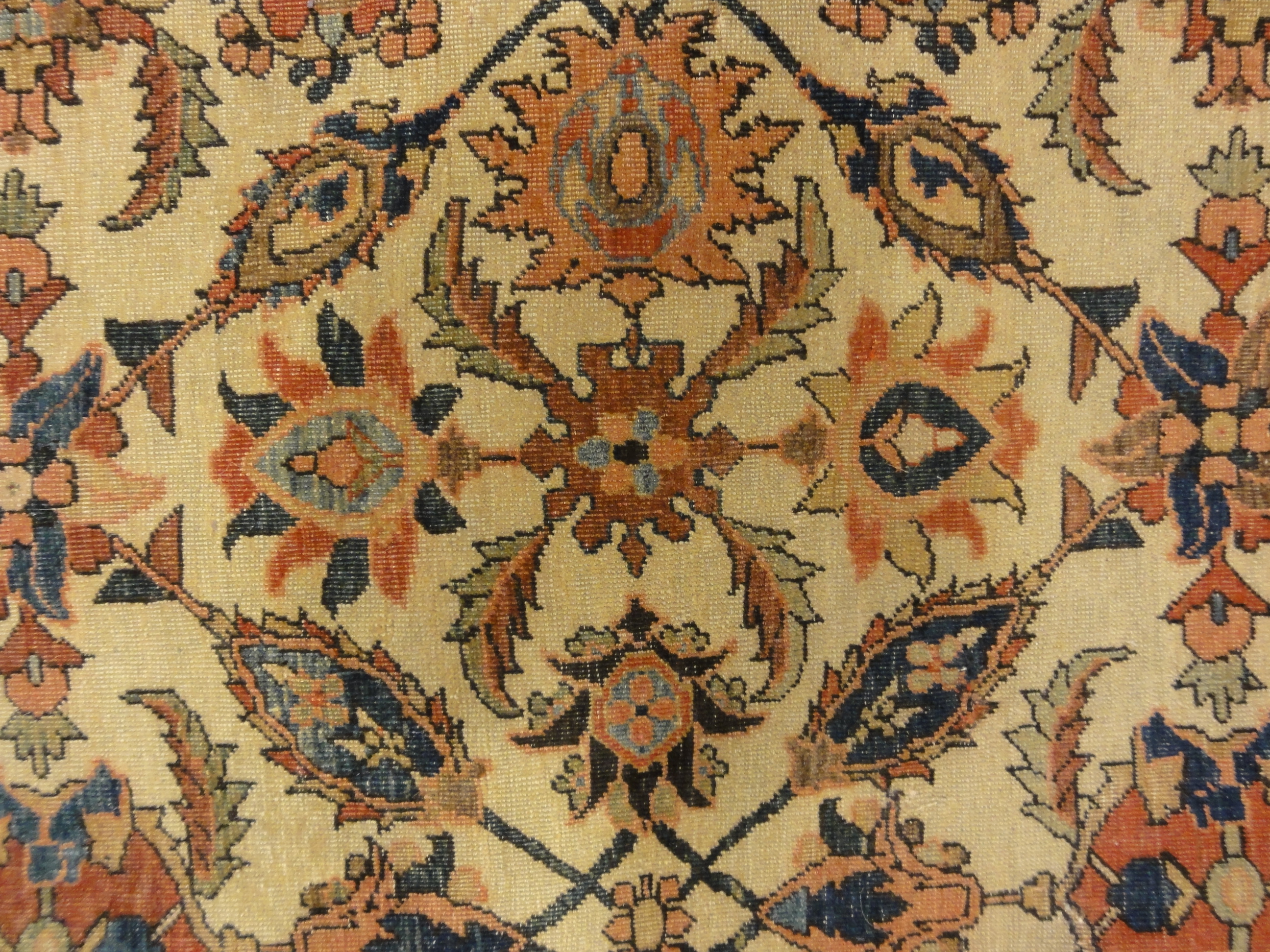 Extraordinarily Finely Knotted Exemplary Farahan Rug With a Classic Design Genuine Woven Carpet Art Santa Barbara Design Center Rugs and More