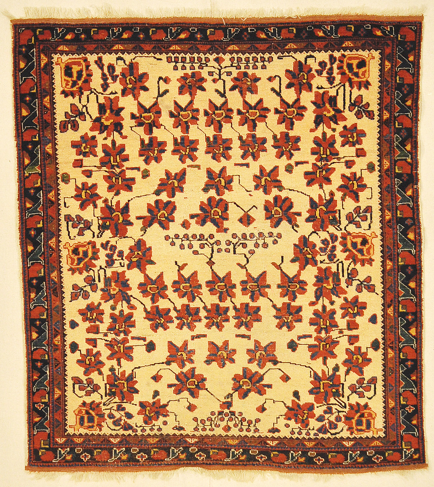 Antique Persian Afshar Floral Rug