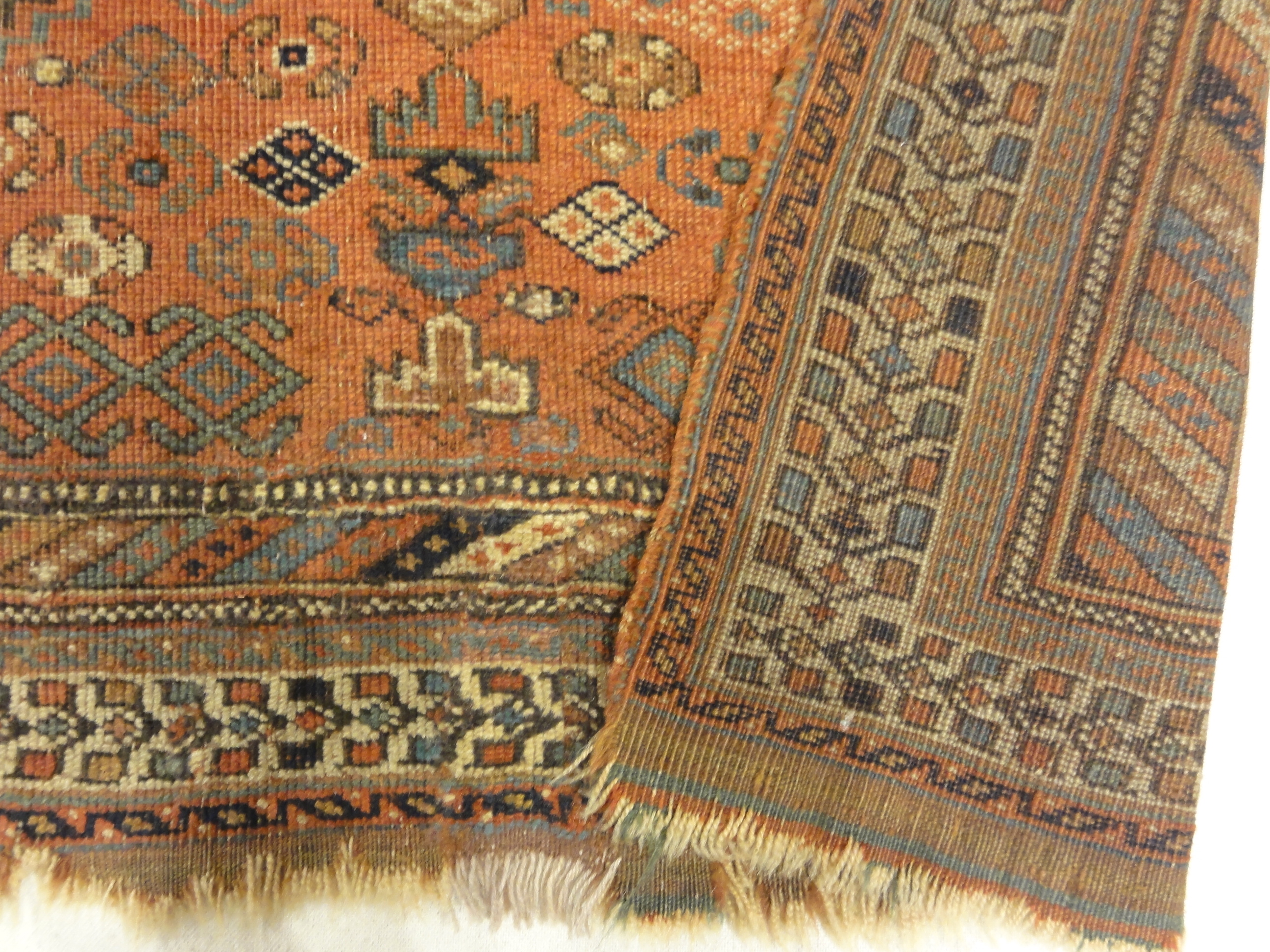 Very Antique Persian Afshar The Oldest Rug We Have Genuine Authentic Woven Carpet Art Santa Barbara Design Center Rugs and More