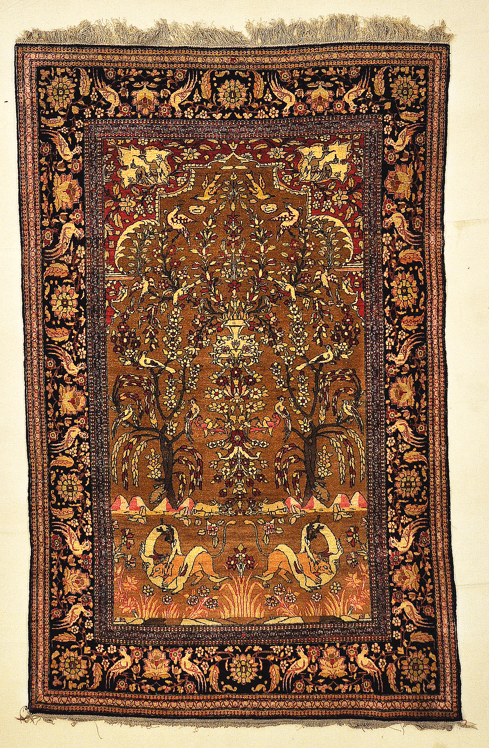 Antique Isphahan Tree of Life