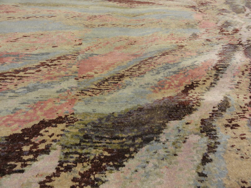Ayka Modern Rug 30328. A piece of genuine woven carpet art sold by Santa Barbara Design Center and Rugs and More. A unique modern rug.