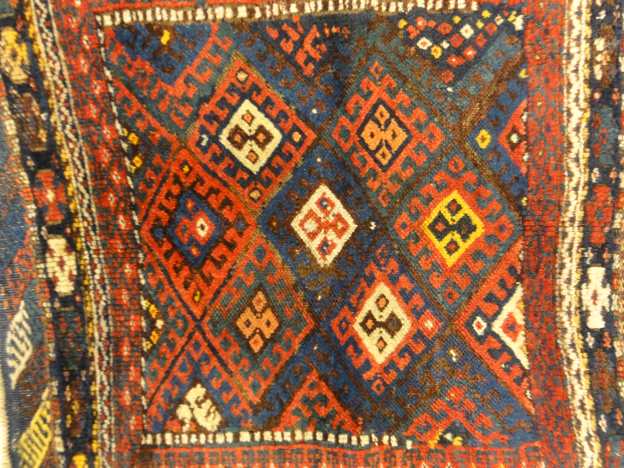 Antique W. Persian Jaf Kurd. Rugs & More in the Santa Barbara Design Center. This is a very well woven bagface, making the old bagfaces very rare.
