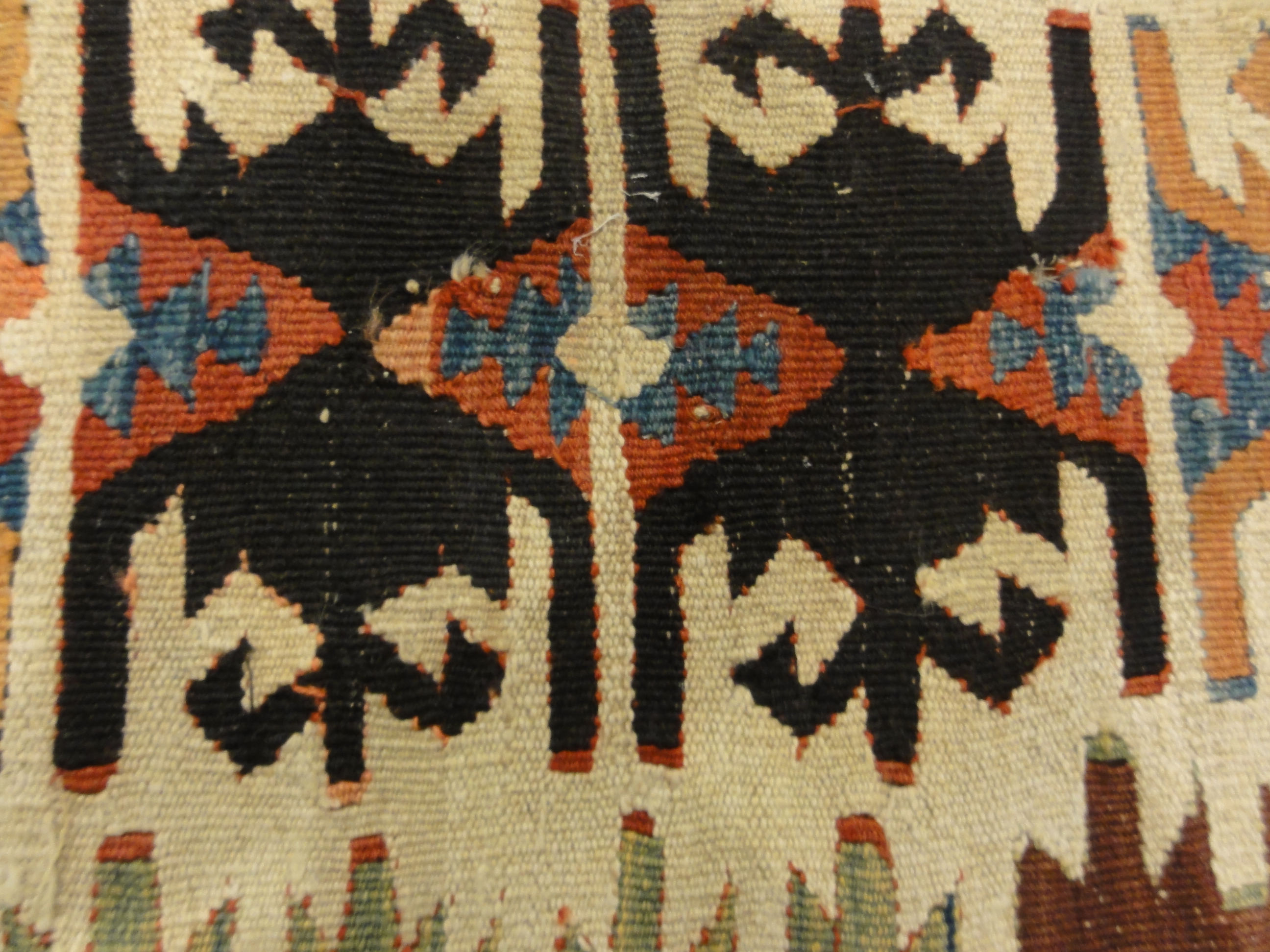 Fine Turkish Anatolia Rug from Late 18th Century. A piece of antique woven carpet art sold by Santa Barbara Design Center, Rugs and More in California.