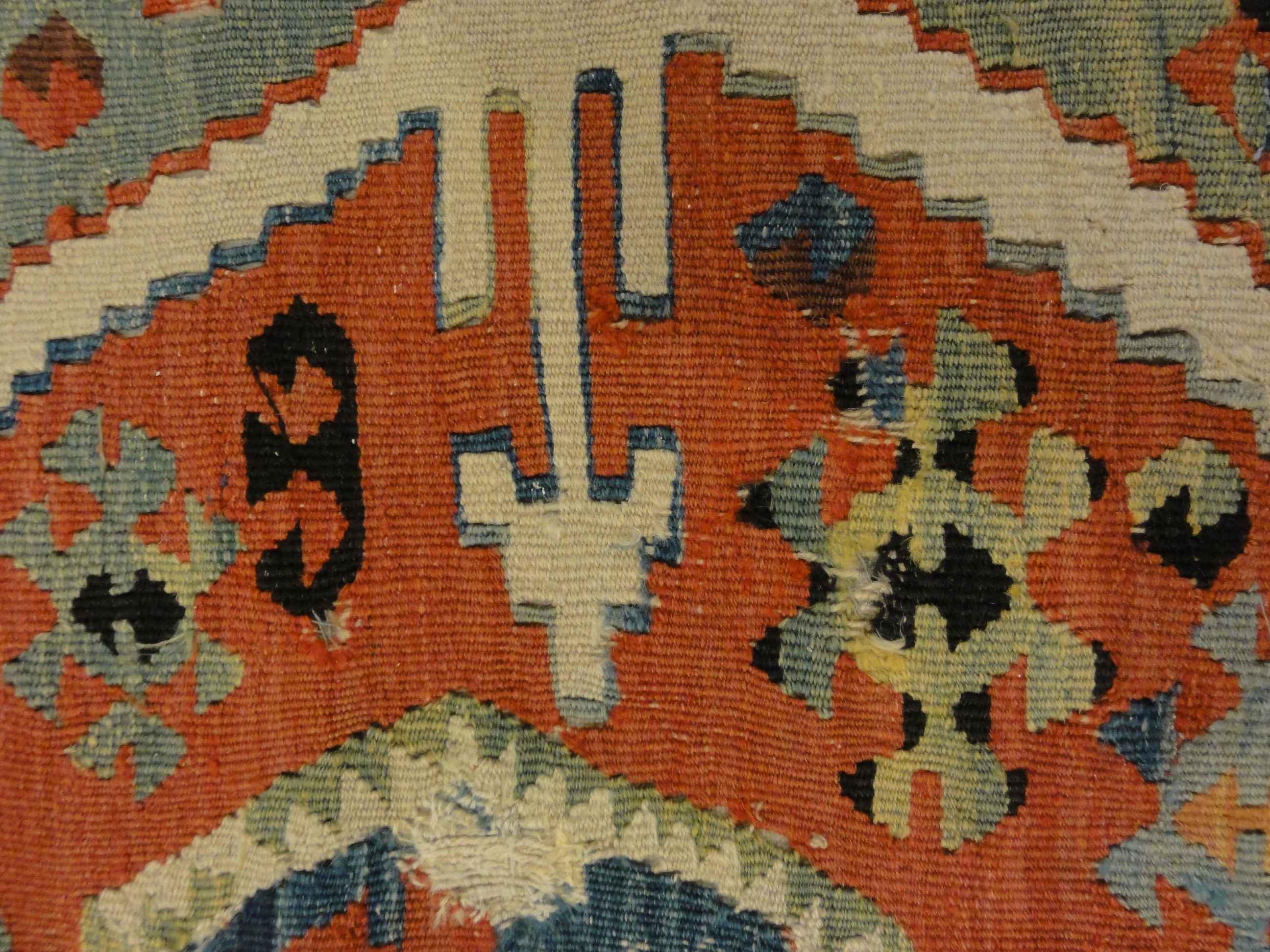 Fine Turkish Anatolia Rug from Late 18th Century. A piece of antique woven carpet art sold by Santa Barbara Design Center, Rugs and More in California.