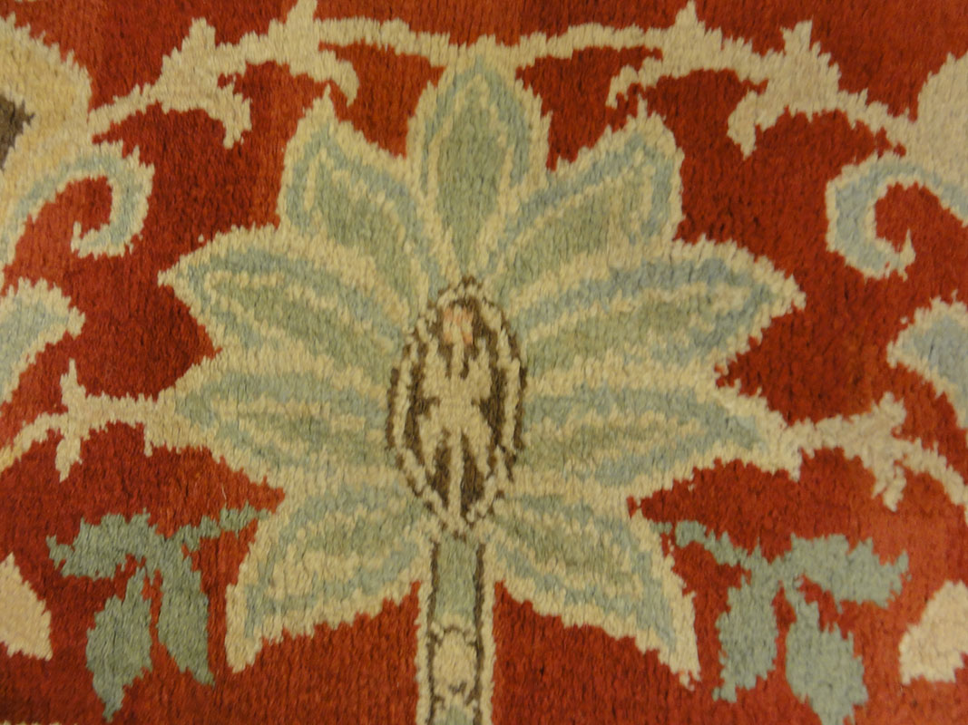 A William Morris 'Hammersmith' Carpet, hand knotted for Morris & Co, designed by John Henry Dearle circa 1890-95. Santa Barbara Design Center Rugs and More.