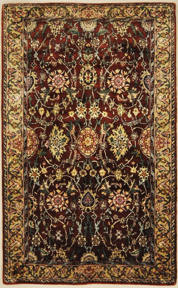 Finest Silk Mughal rugs and more oriental carpet 45314-