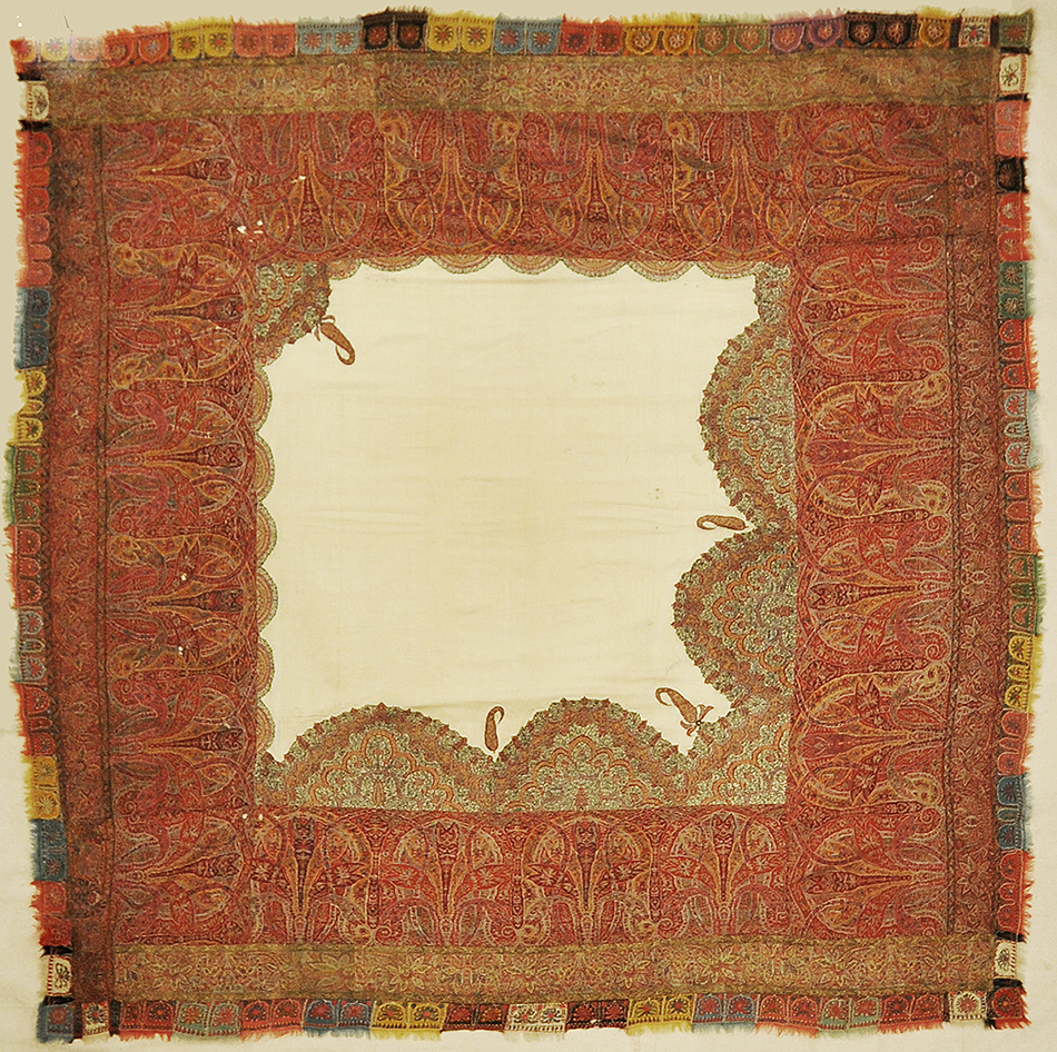 Antique Kashmiri Shawl rugs and more oriental carpet 31790-