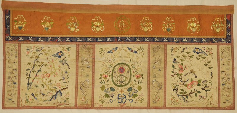 Rare Chinese Silk Textile rugs and more oriental carpet 31750-