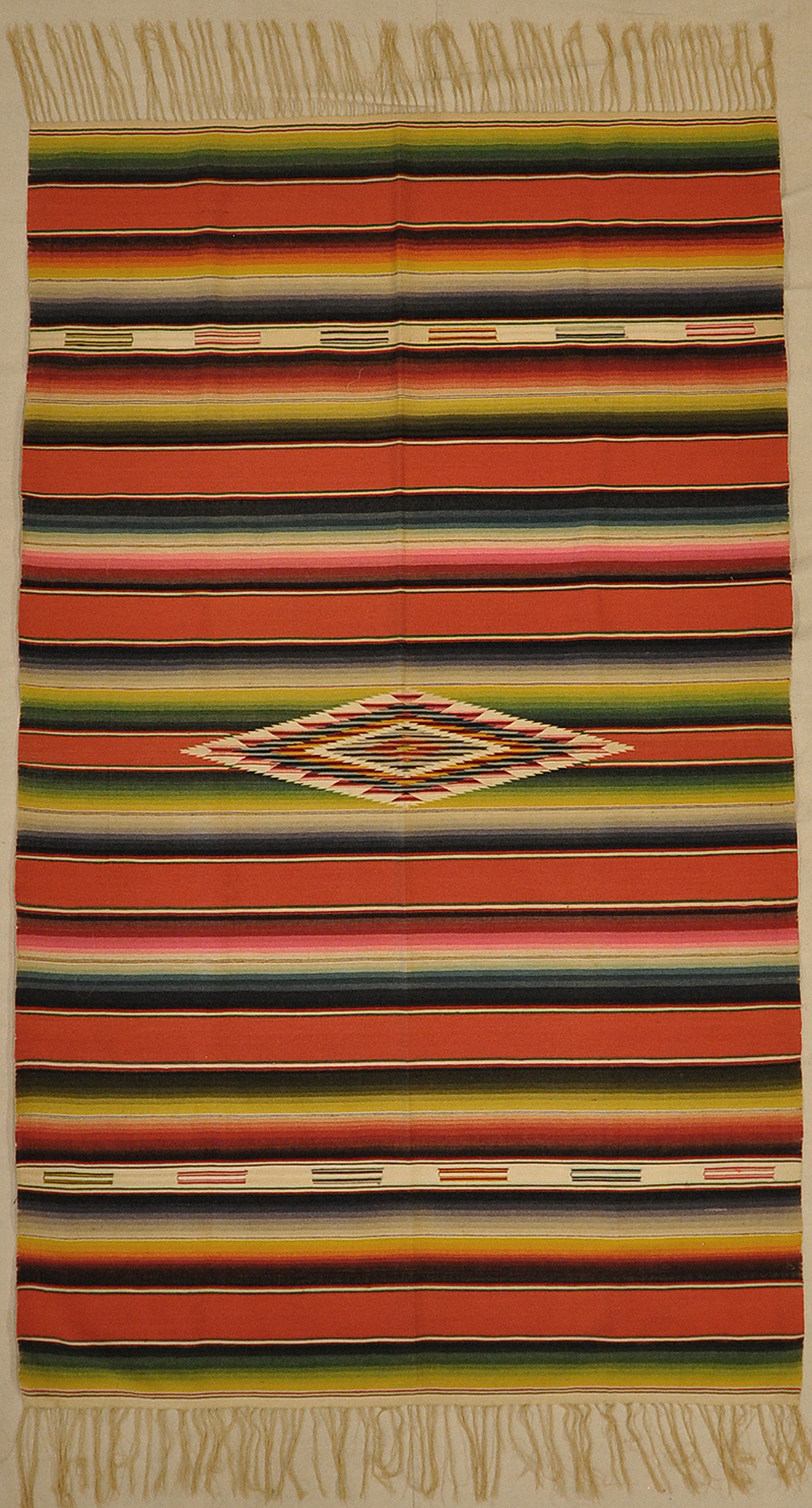 Mexican Serape Silk Foundation rugs and more oriental carpet 31745-