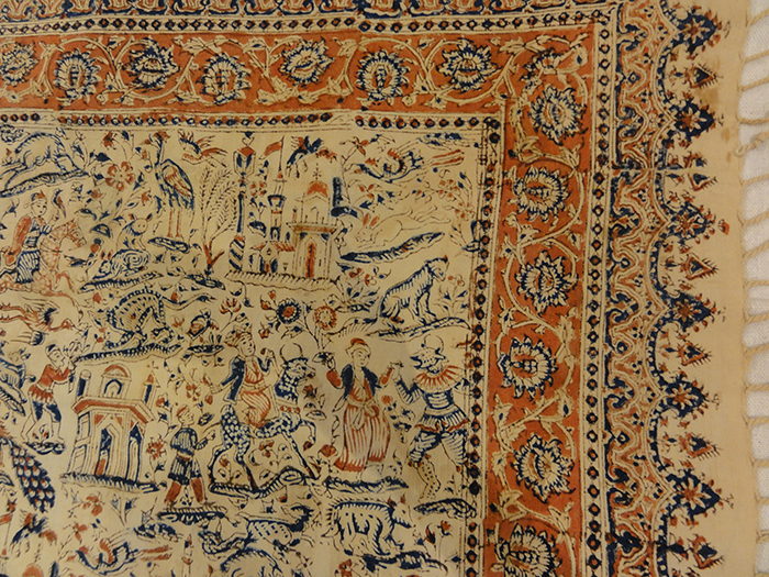 Antique Ghalamkari 27703 Rugs & More Oriental Carpets