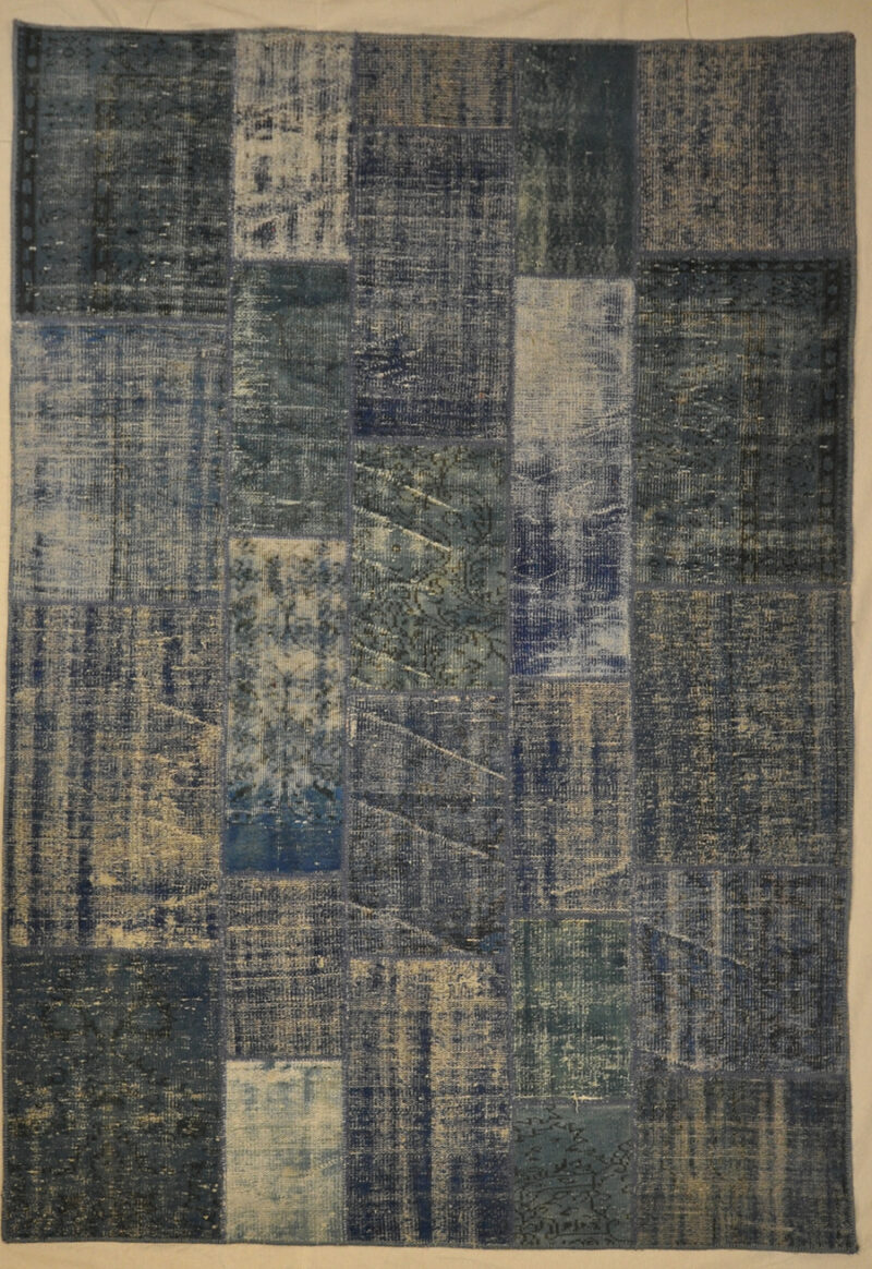 Blue Patchwork Rugs & More Oriental carpets