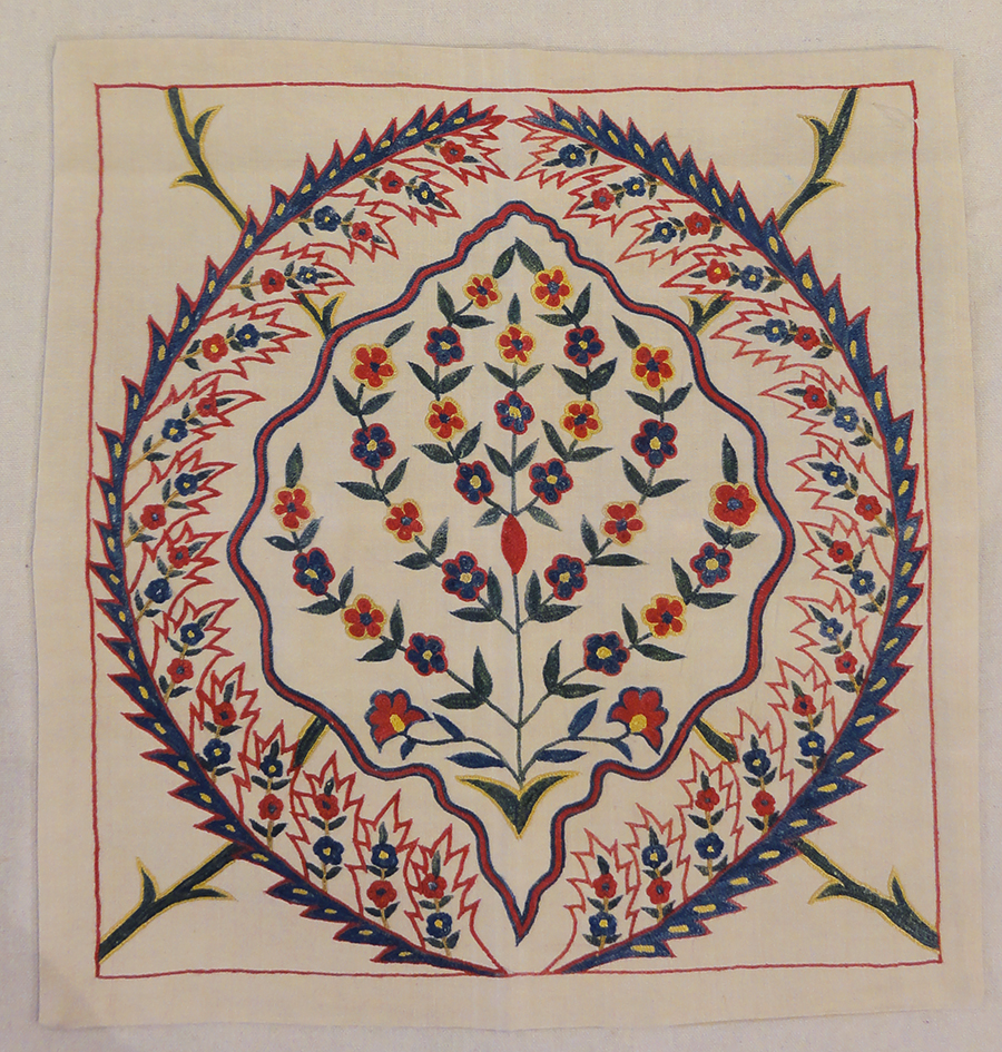 Suzani Pillowcase Rugs & More. Oriental Carpets. 18x18 1