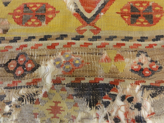 Vintage Turkish Kelim Prayer rug | Rugs & More| Santa Barbara