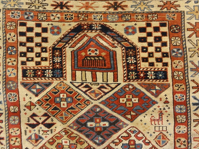 Antique Shirvan Prayer Rug