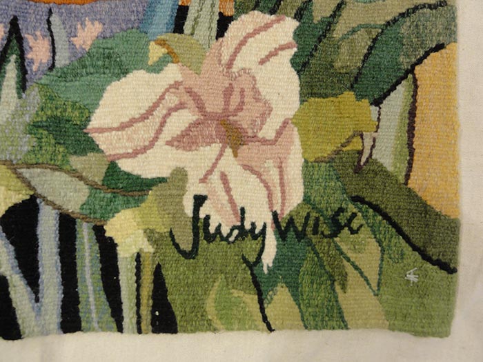 Hand Woven Tapestry by Judy Wise | Santa Barbara Design Center| Rugs and More 27169