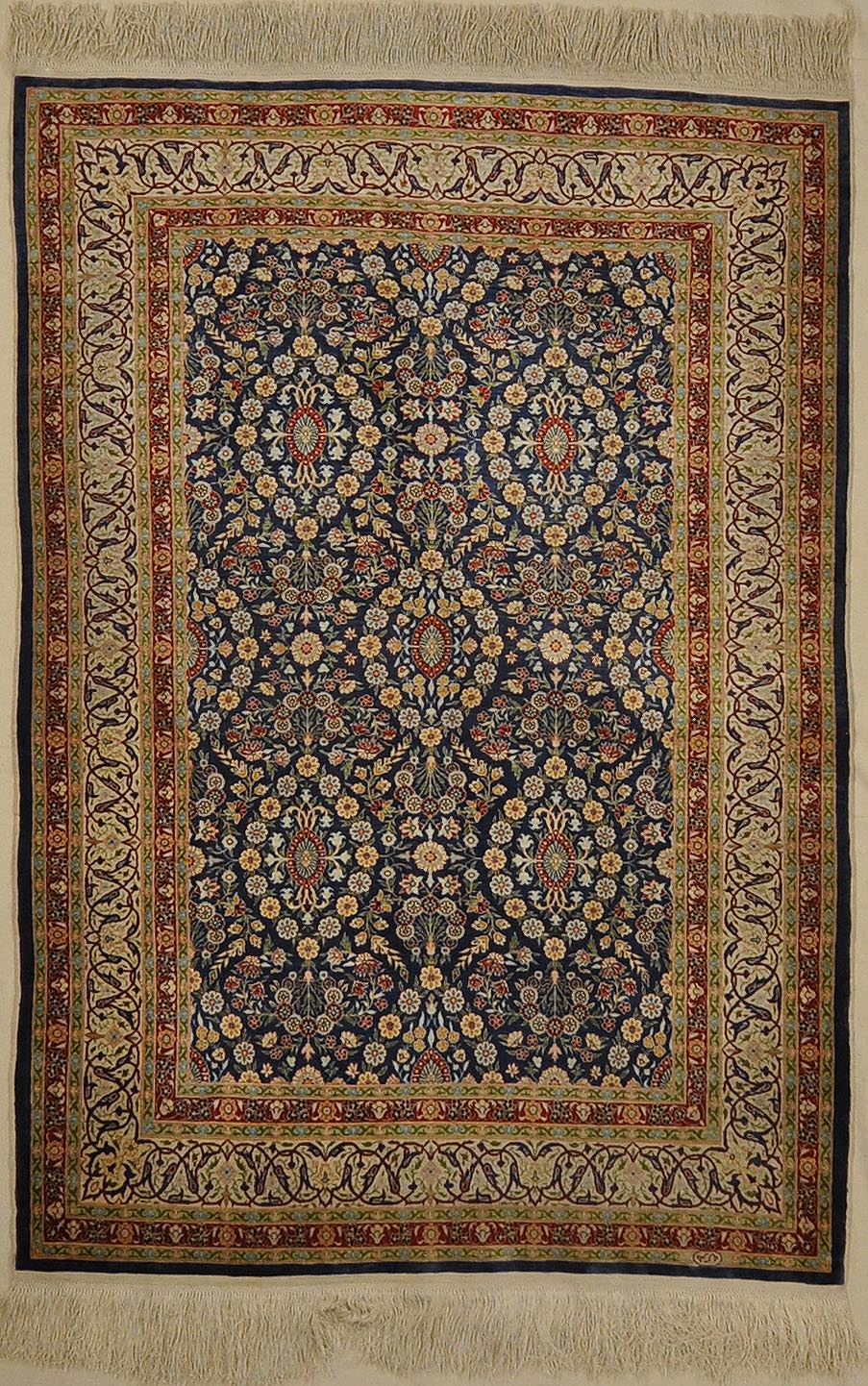 Vintage Hereke Silk Rugs and more oriental carpet 33077-1