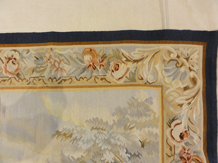 Antique romantic scene tapestry | Rugs and More | Santa Barbara Design 1