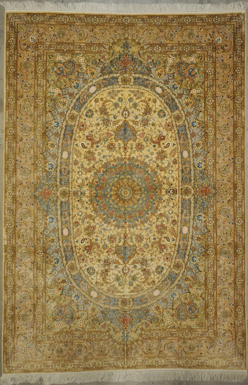 Finest Silk Qum rugs and more oriental carpet 33191-