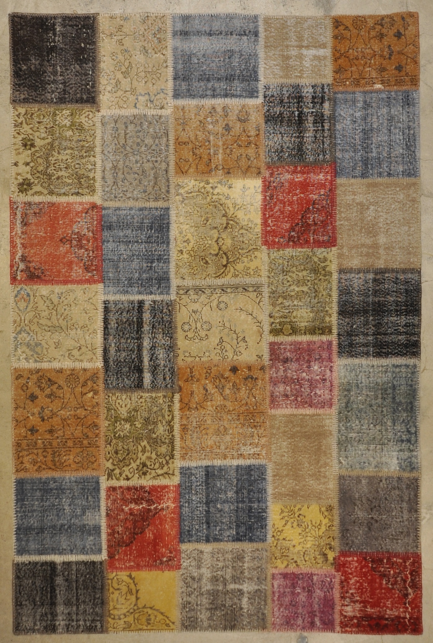 multi patchwork rugs and more oriental carpet 33303-