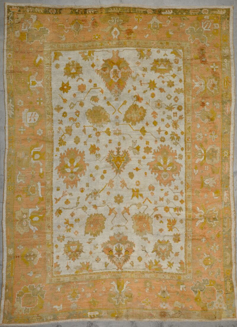 Antique Angora Usak rugs and more oriental carpet 33670-