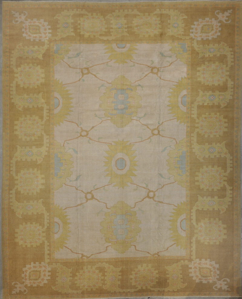 Vintage Turkish Oushak rugs and more oriental carpet 34121-