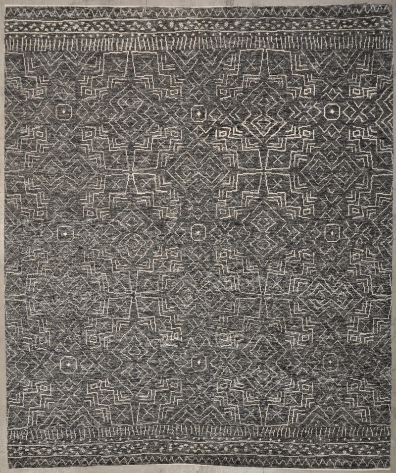 Modern Charcoal rugs and more oriental carpet 34149-