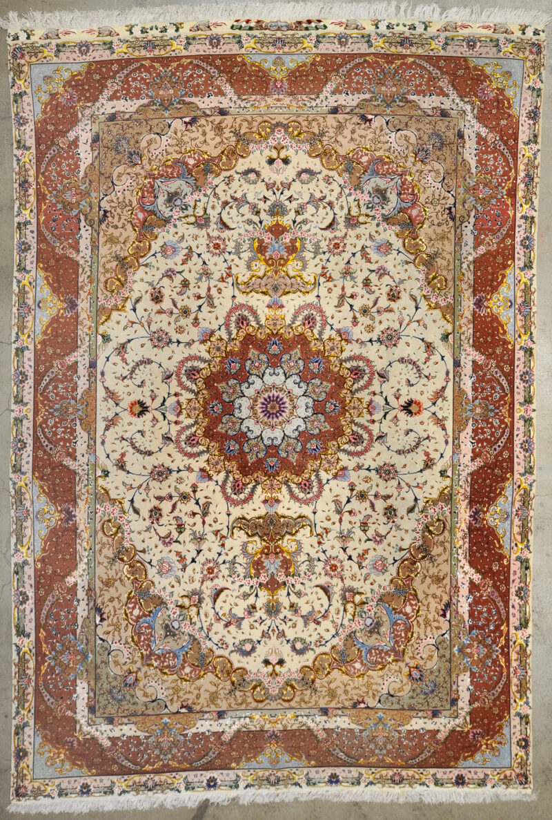 Vintage Persian Tabriz rugs and more oriental carpet 34190-