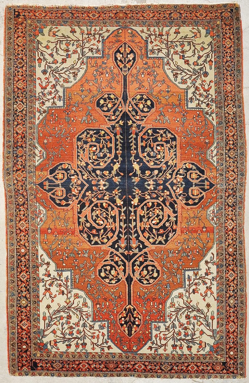 Antique Sarouk Farahan rugs and more oriental carpet 34197-