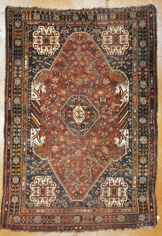 Antique Finest Persian Qashqai Rug | Rugs & More