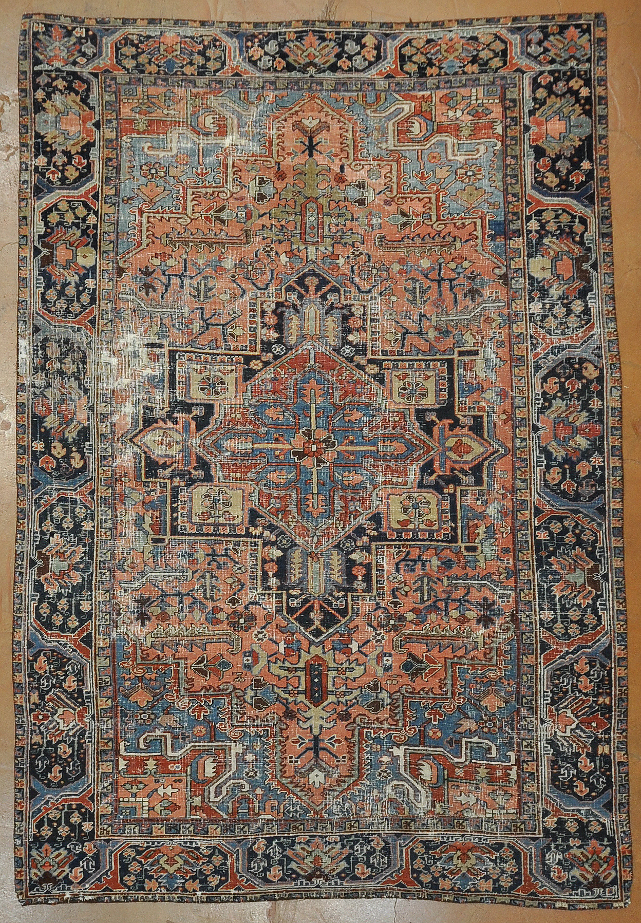 Antique Heriz Rug rugs and more -1