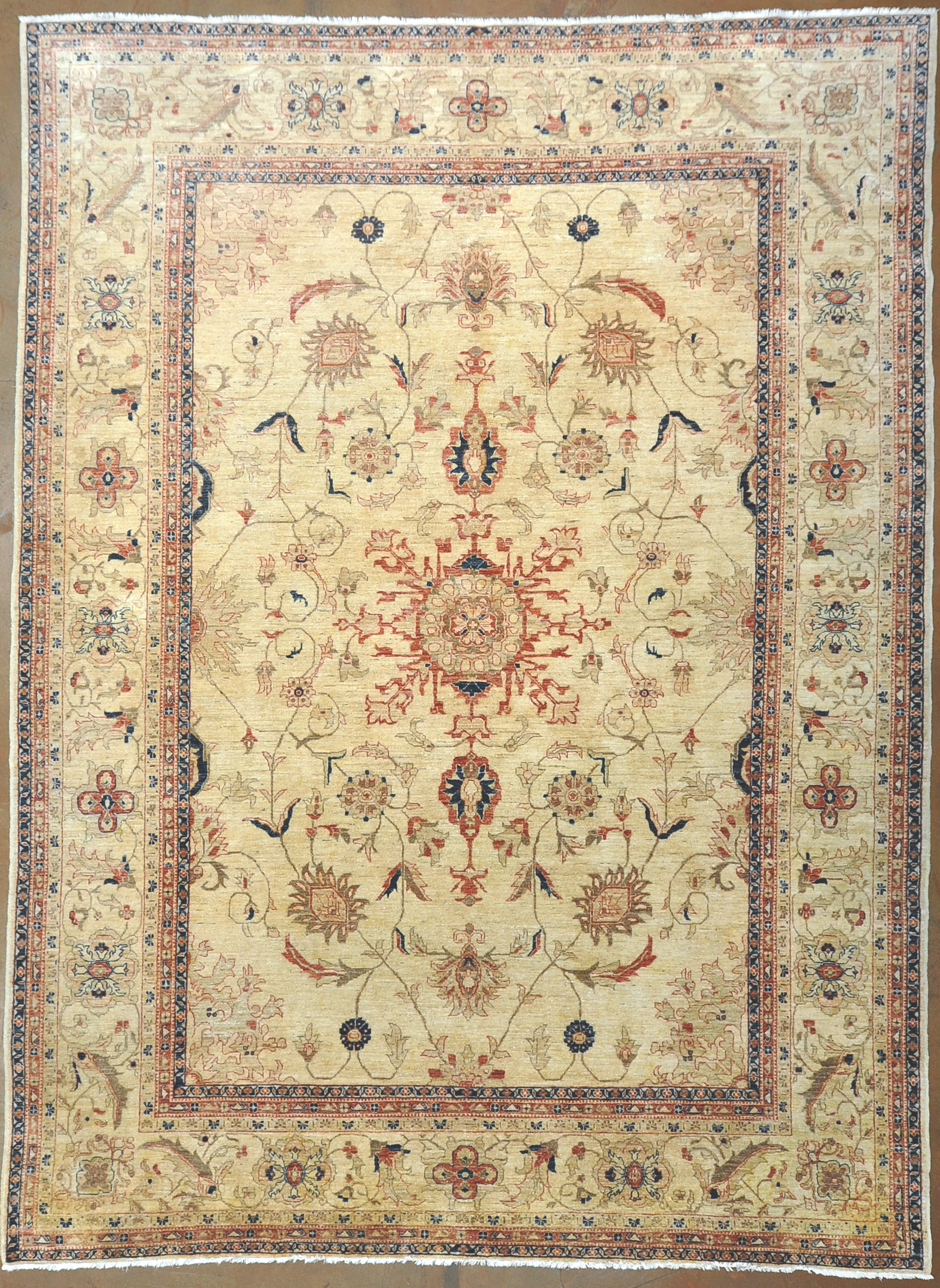 Pasargad Sultanabad Collection Hand-Knotted Lamb's Wool Area Rug-8'10x11'10 