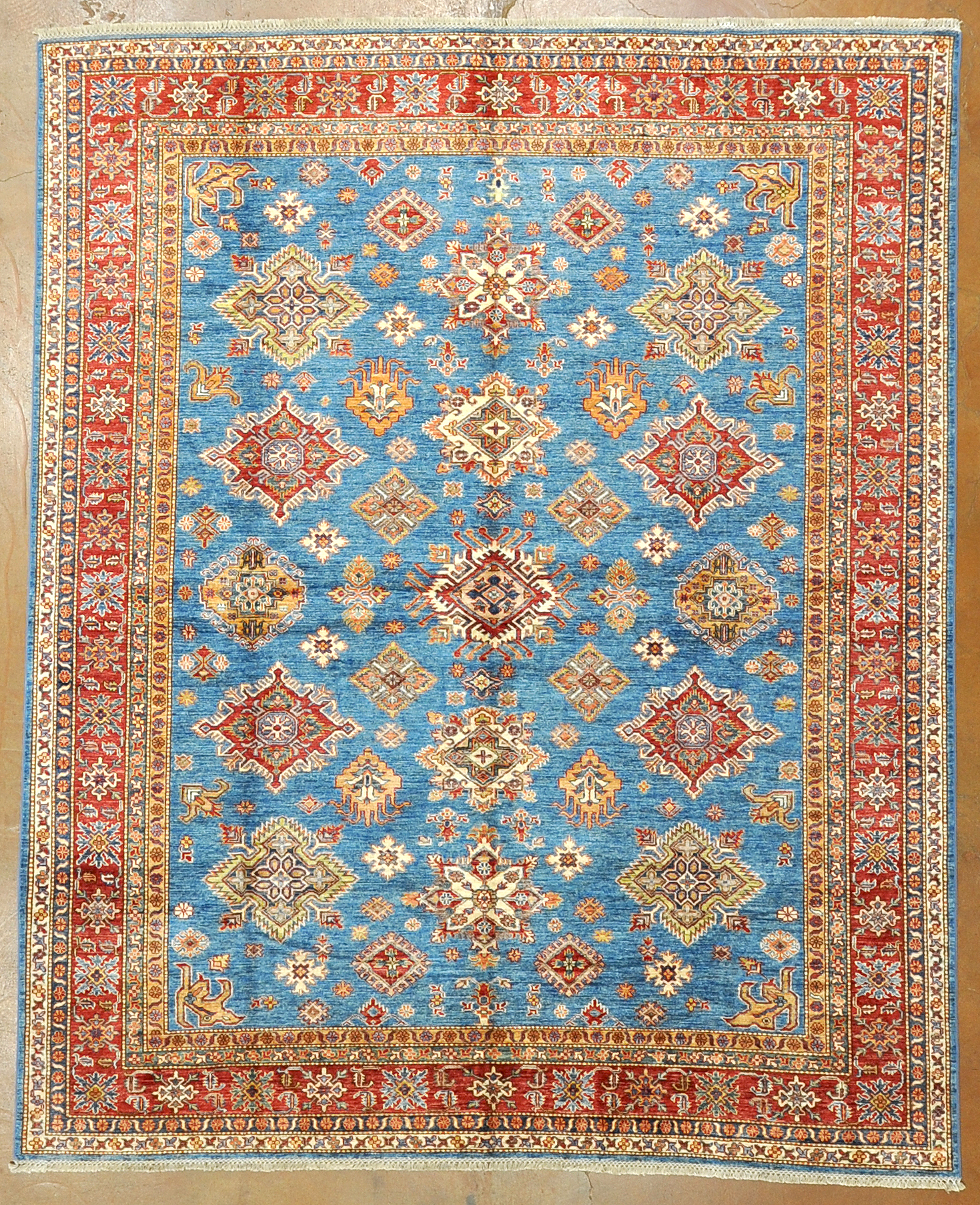 Antique Caucasian, Kazak Rug 4' 4 x. 5' 3 For Sale at 1stDibs
