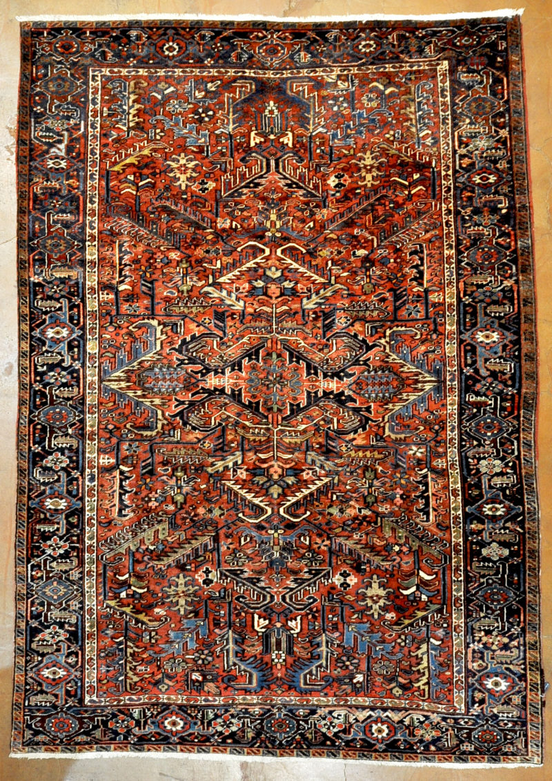 Antique Serapi Heriz rugs and more oriental carpet -