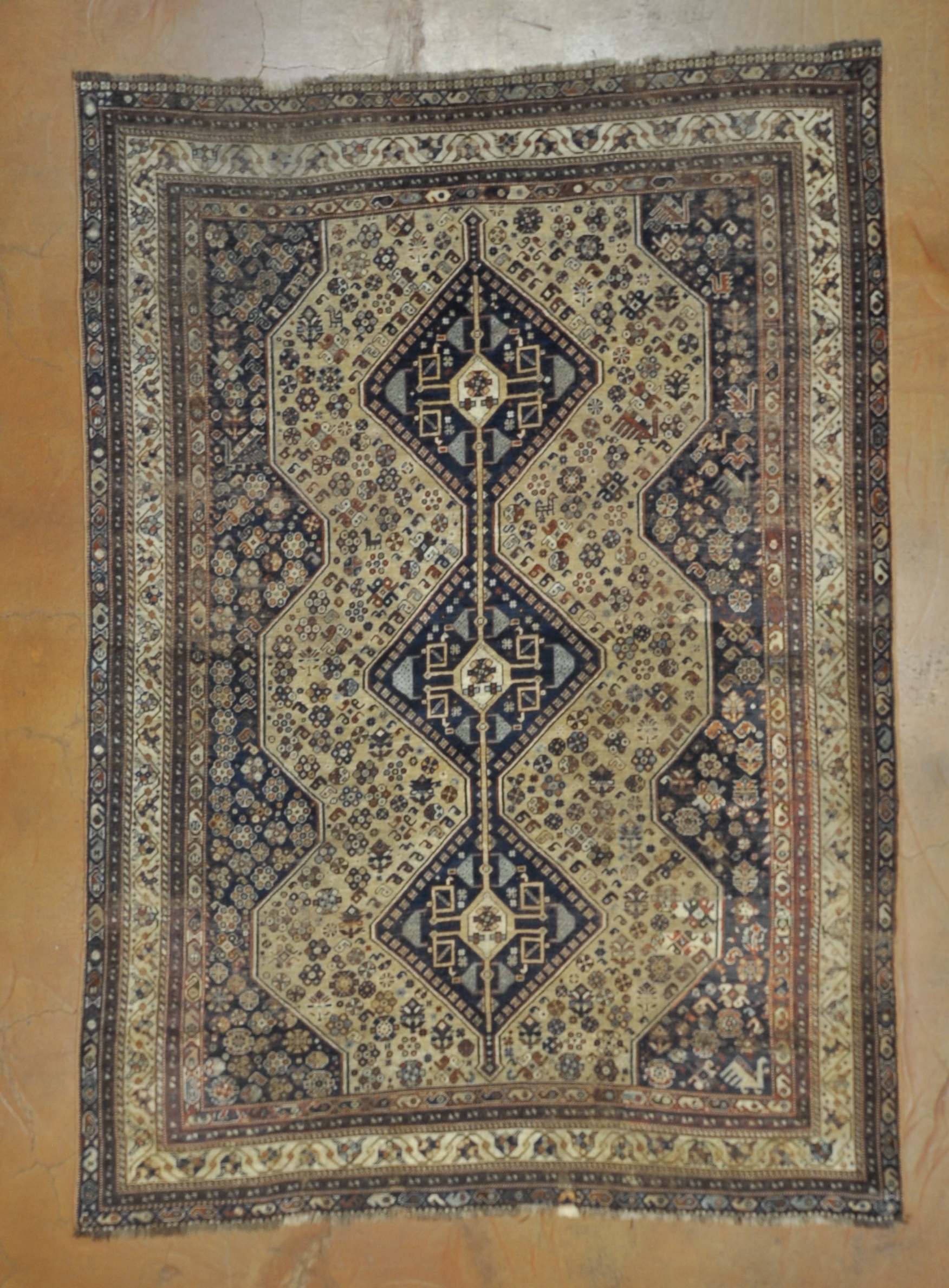Antique Persian Qashqai rugs and more -1
