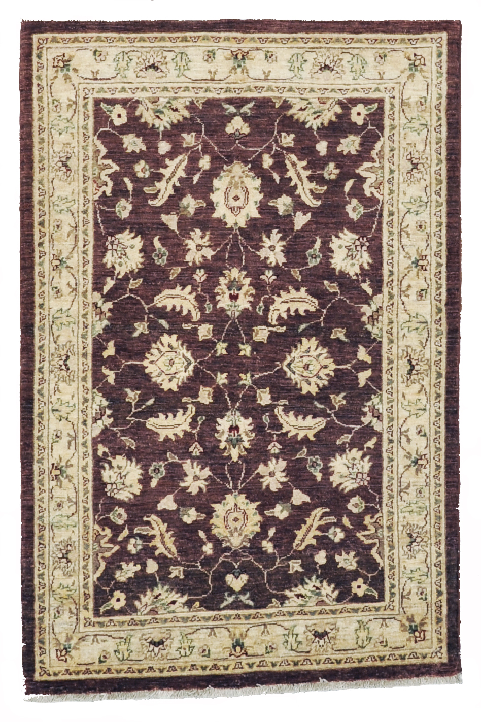 Thick & Soft classic TRADITIONAL RUGS "ROYAL" Rosette oval brown Best Quality 