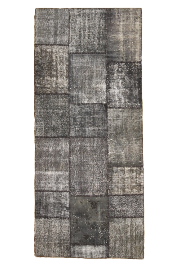 Antique Grey Patchwork Rug